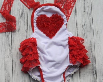 valentines romper