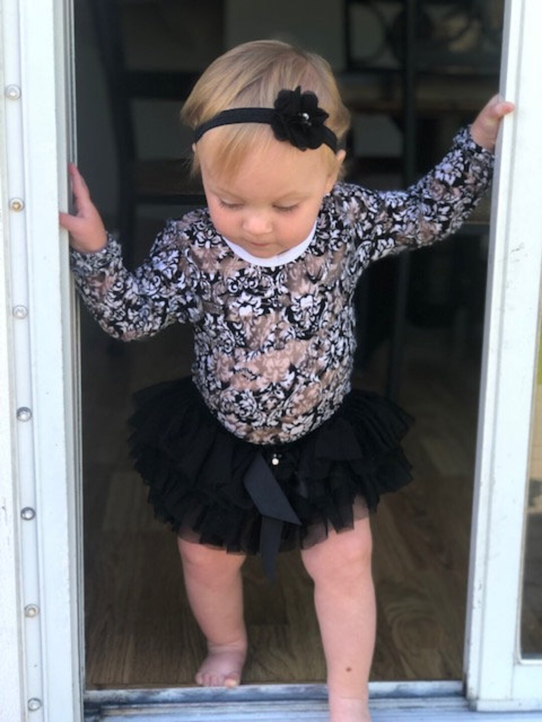 Black Baby Bloomerstutu Bloomers First Birthday Tutu Etsy