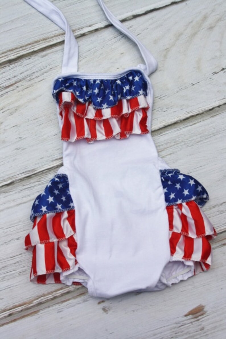 Baby Romper 4th of July Romper Baby 4th of July Outfit Etsy