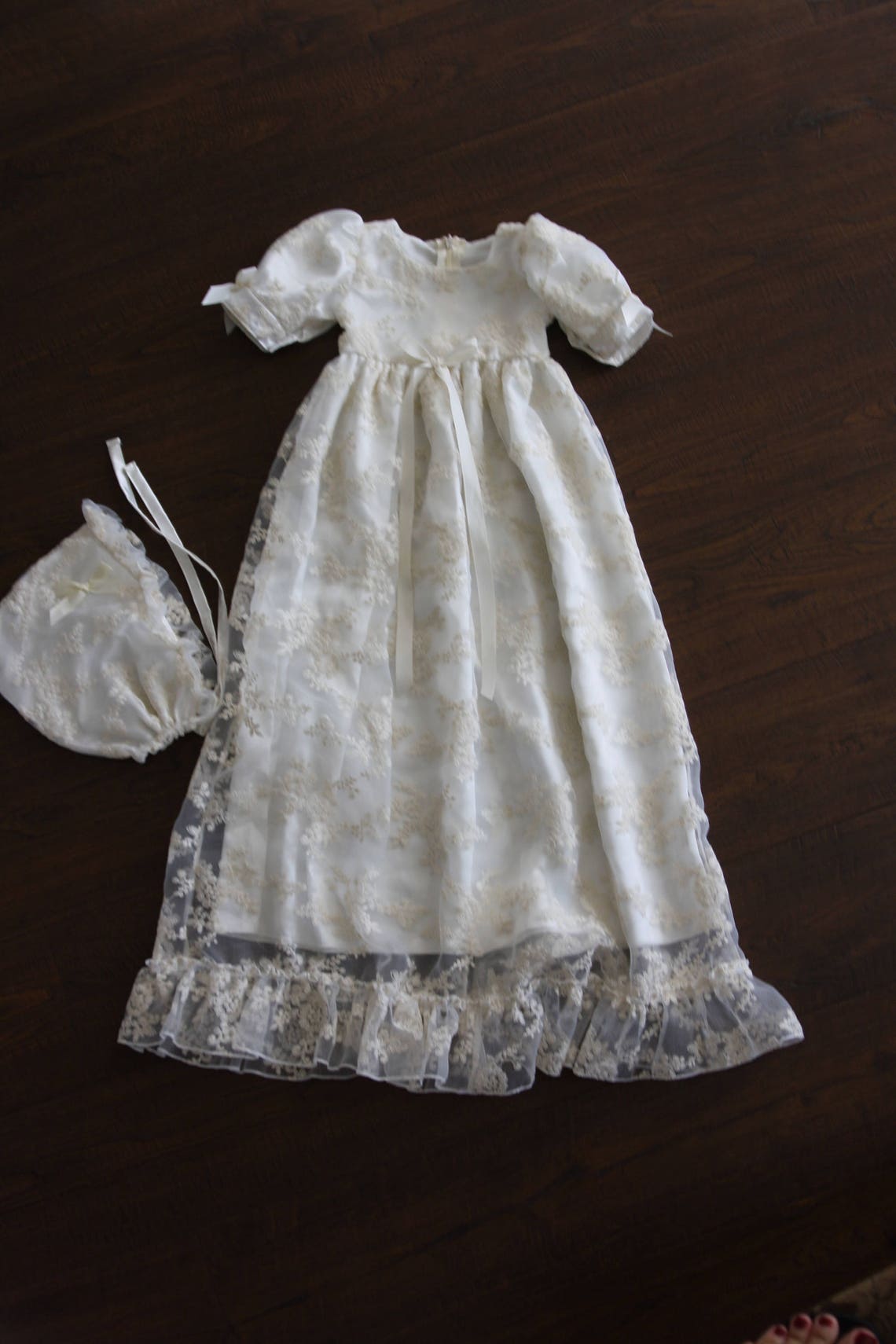 Baptism GownLace Christening gownHeirloom traditional Etsy