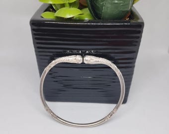 Bracelet Jonc Homme Argent Massif 950/1000 Vangovango Gasy - Modèle Soa, Neuf Avec étiquettes