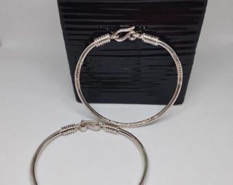 Tarika Taribola Custom made Madagascar Vangovango bangle bracelet Solid silver Assilyiahjewel soaboutik model 20