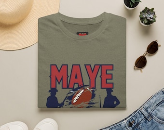Maye Day Football Fan T-Shirt, Boston QB Inspired Game Day Tee