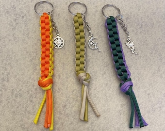 Paracord Box Keychain, Bag Charm, Cord Keychain, Miu Miu - Etsy
