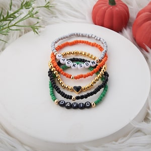 Personalized Custom Beaded Name Bracelet I Friendship Bracelet I Girls Trip Bracelet I Bracelet For Friend I Gift For Friend I Bulk Bracelet