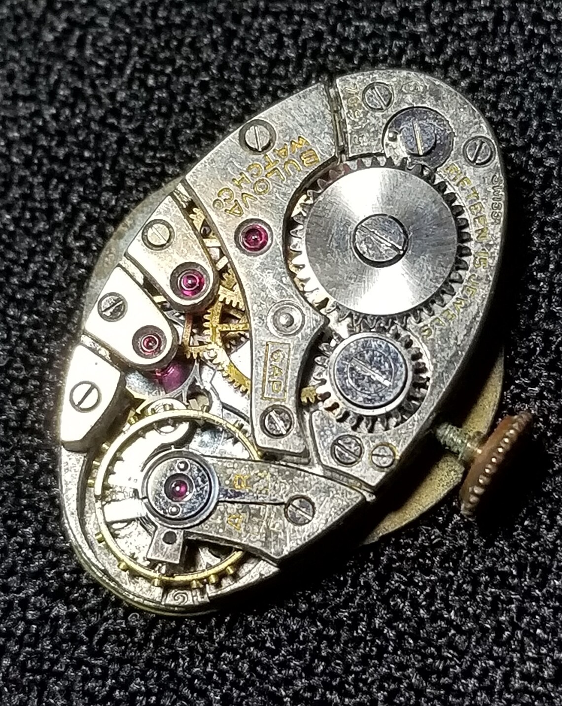Antique Bulova Watch Co. 7 Jewel Movement 18851930 Base Etsy Australia