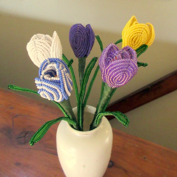 French Beaded Flower Etsy French Beaded Flower Etsy