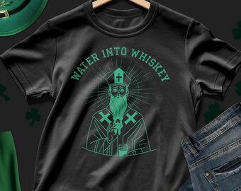 Saint Patricks Day Whiskey Shirt, Ireland Tshirt, Funny St Patty's Day Shirt, Paddys Day, Irish Shirt, Mens Shirt, Whiskey Gift for Men