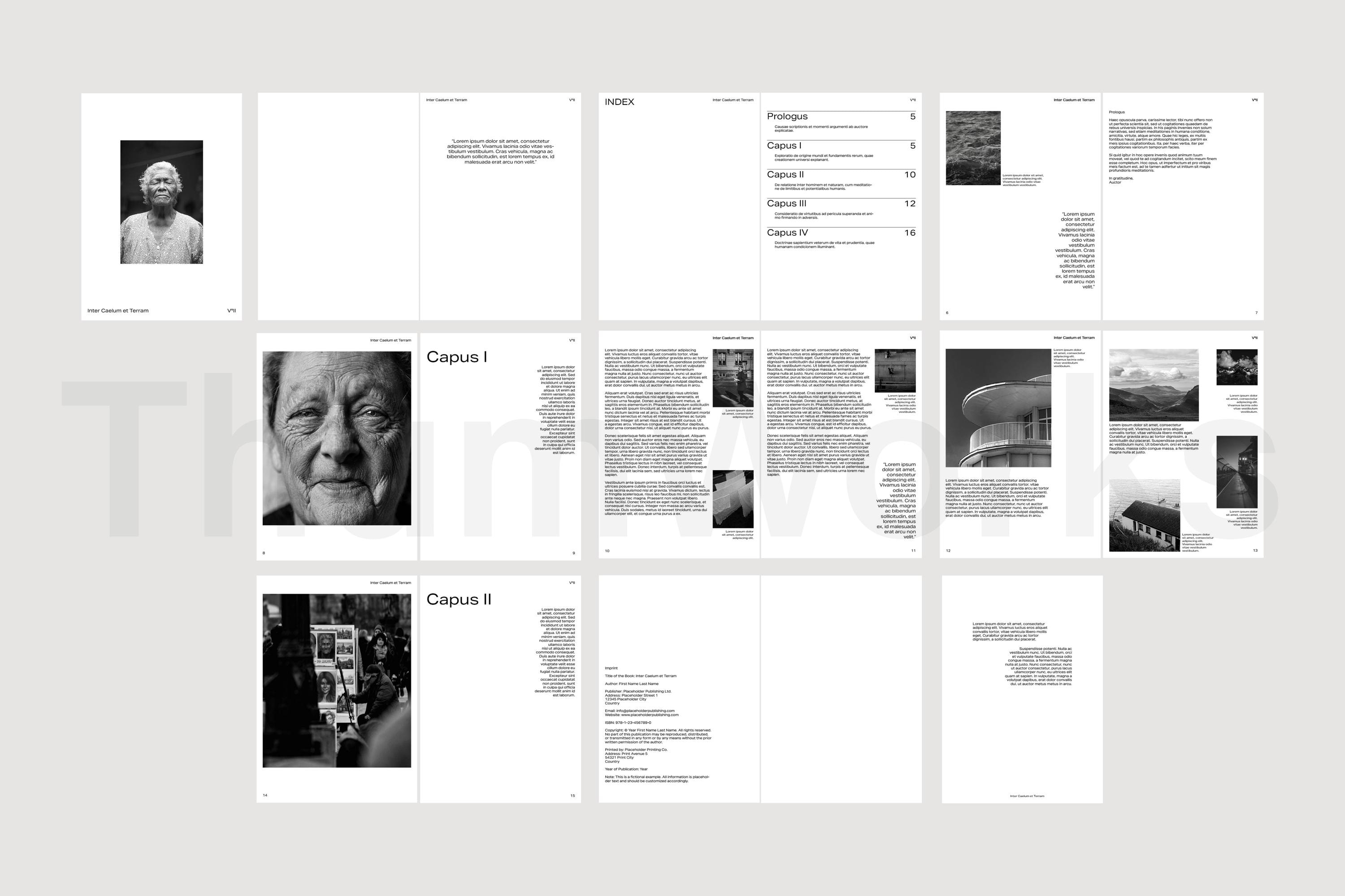Photography Introduction Examples Indesign Modern Photography Magazine/book Template – Indesign A4 Layout - Etsy