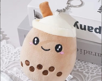 Bubble Tea Keychain Plush