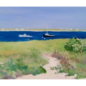 5 x 7" Greeting cards, birthday cards, coastal art, Beach scenes, notecards,  blue hydrangeas, hydrangea art,  cape cod prints, cape cod art