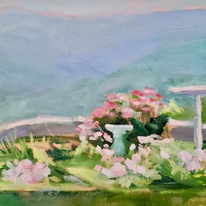 Peony Garden 5 x 7&quot;