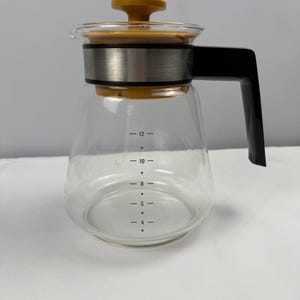 Vintage Norleco Dial 12 cups Clear Glass Brew Coffee Carafe Pot Replacement