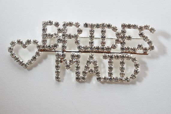 Bridesmaid brooch best sale