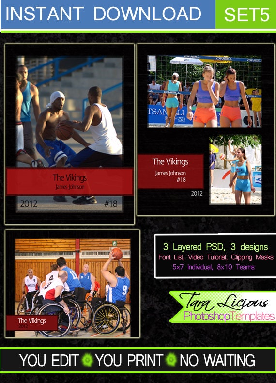 sports templates sports layered photoshop templates sports etsy