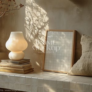 DIN A Frame Mockup: Digital Download, PSD Smart Object