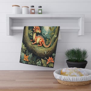 Ściereczki kuchenne Vintage Fantasy 100% (bawełna, poliester) Ściereczki kuchenne (bawełna, poliester) 18" × 30" (45,72 cm × 76,2 cm )
