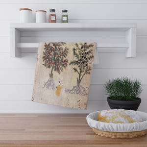 Ściereczki kuchenne inspirowane japońskim wzorem zwojów 100% (bawełna, poliester) Ściereczki kuchenne (bawełna, poliester) 18" × 30" (45,72 cm × 76,2 cm )