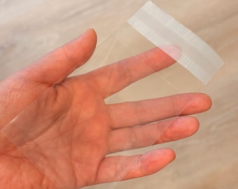 Clear Cello Bags: Self Sealing Poly Bags, Self resealable Poly Bag Envelope 2 3/4 X 3 15/16" (70mm X 100mm) and 1 5/8(flap) Jewelry