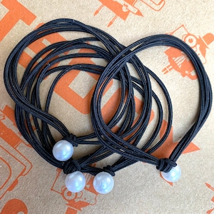 You Pick 10pcs Set Ponytail Holder Bracelet Hair Tie String