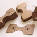 50 pcs of Hanging Necklace Ponytail Imprint Display Card for Accessories and Jewelry(Printed Design)