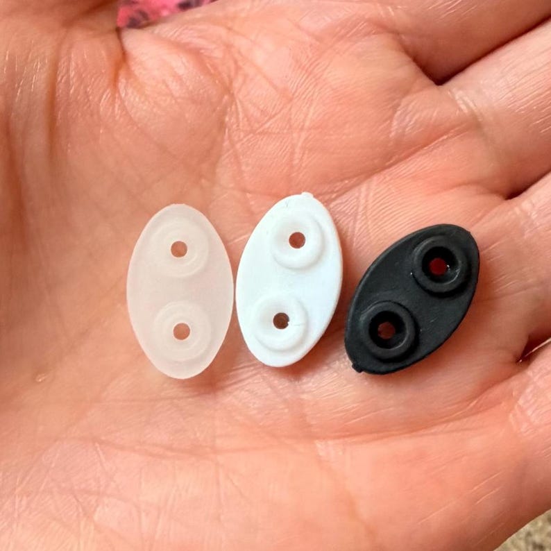 Plastic Cord Locks 11 Styles - Single & Double Hole Spring Toggles, Cylinder Barrel Oval Cube Fasteners for Drawstrings, Face Masks, Hoodies 10
