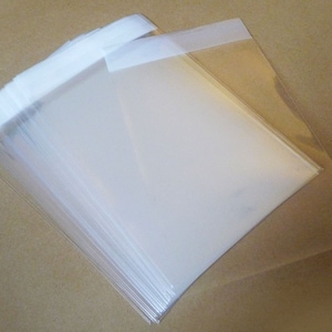 200 Clear Cello Treat Bag Envelopes 2.5 X 8 for Bookmarks Sweets