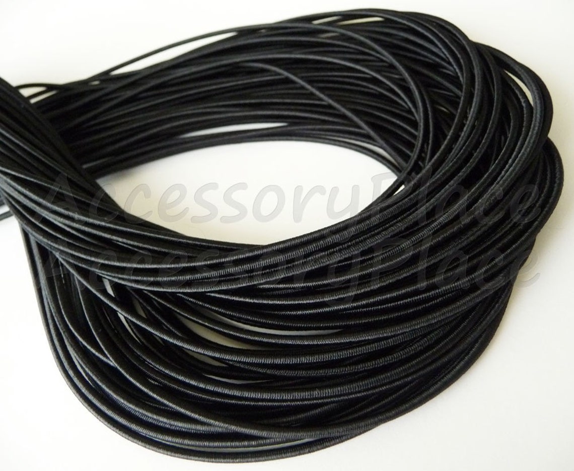 Satin Elastic Cord, 1.8mm : Bookbinding, Masks, Round Cord, Traveler's ...