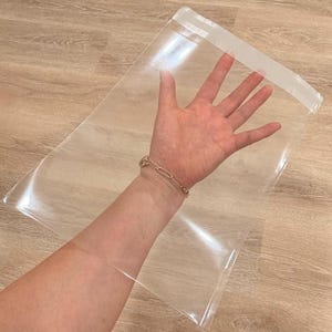 clear plastic sleeves for greeting cards A6 Envelope Bags - 200 Envelopes The adhesive is on the bag flap and can be adjusted to fit your product News - PLA Cellophane Greeting