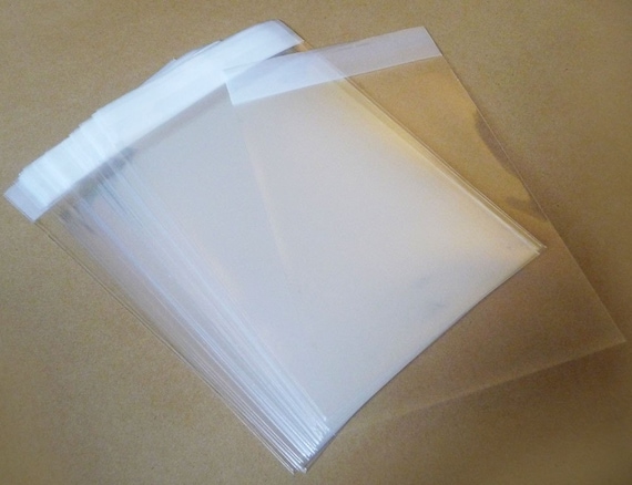 100pcs Transparent Self Sealing Plastic Bags for Jewelry Packaging