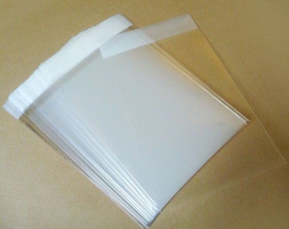 Clear Tri-Fold Plastic Bags