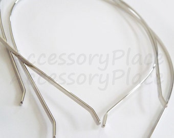 48pcs..3mm(1/8 inch) Metal(Steel) Headband w/ Bent Ends..