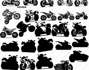 Motorcycle Svg Bundle, Png Bundle, Motorcycle Clipart, Sports Bike Svg, Sports Bike Silhouette, Motorcycle Svg, Biker Silhouette, Biker Svg.