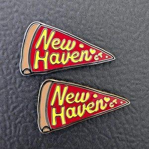Enamel New Haven Pizza Magnet
