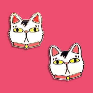 Enamel Cat Pin