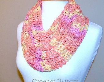 Infinite Breeze Scarf and Cowl Crochet pattern