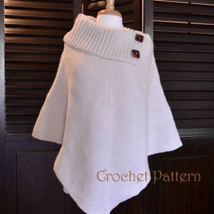 Gehaakt ponchopatroon, colponcho, damesponcho, GEHAAKT PATROON, automatisch downloaden