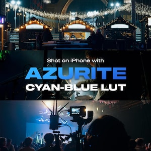 Apple Log & Rec709. Cyan Blue Azurite Lut. iPhone Lut. Film Simulation. Deep Color Grading VideoLut filetype: .cube for Apple LOG or Rec709.