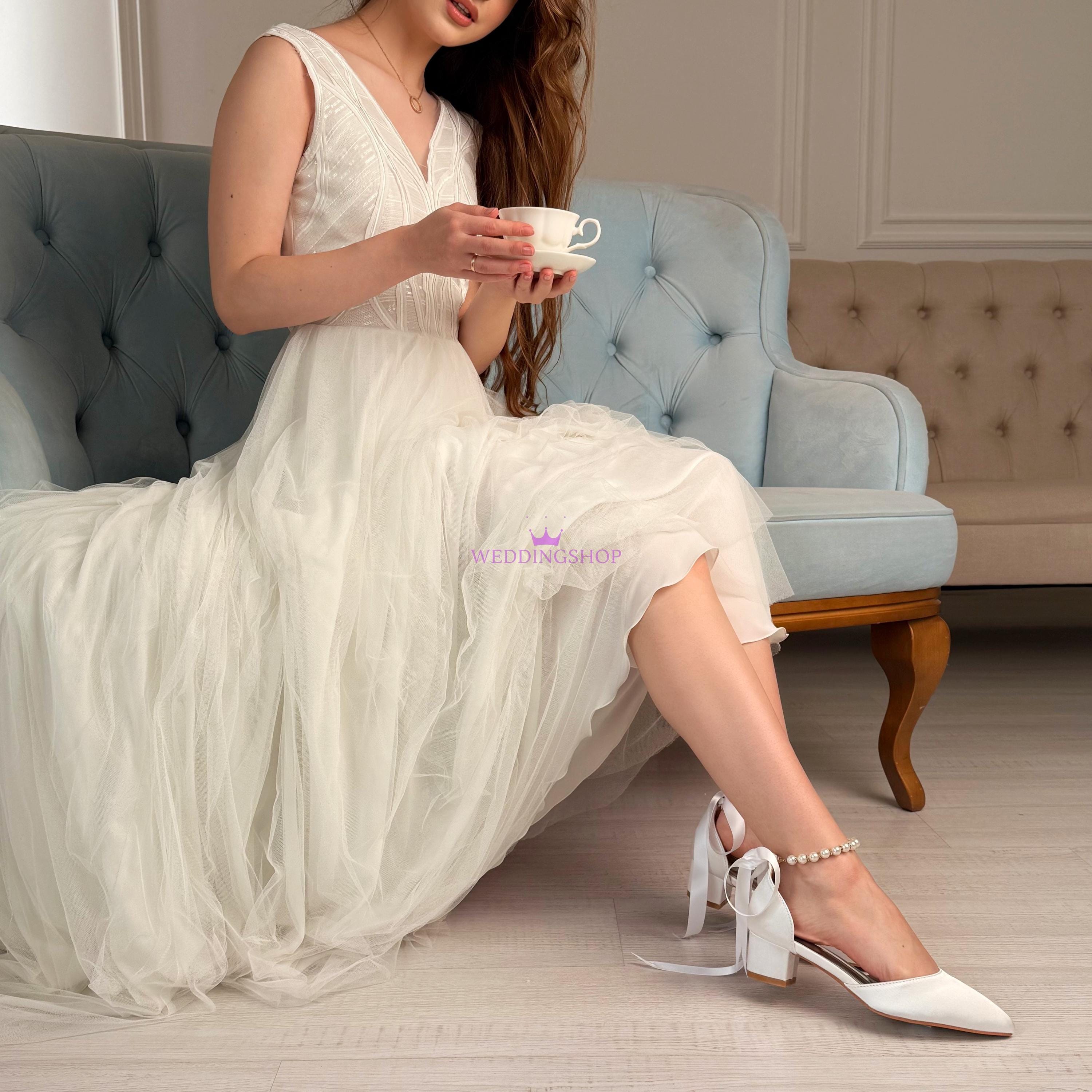 Wedding Shoes Wedding Shoes for Bride Bridal Shoes Block Heel