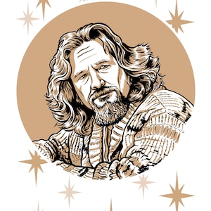 The Dude Big Lebowski Print