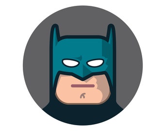 I Am Batman! (1" button)
