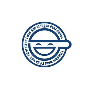 笑い男（1インチボタン）