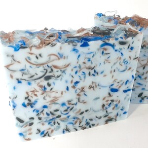 Soap for Men - Warm Flannel Soap with Shea Butter,  Shaving Soap, Soap for Him, Fathers Day Soap