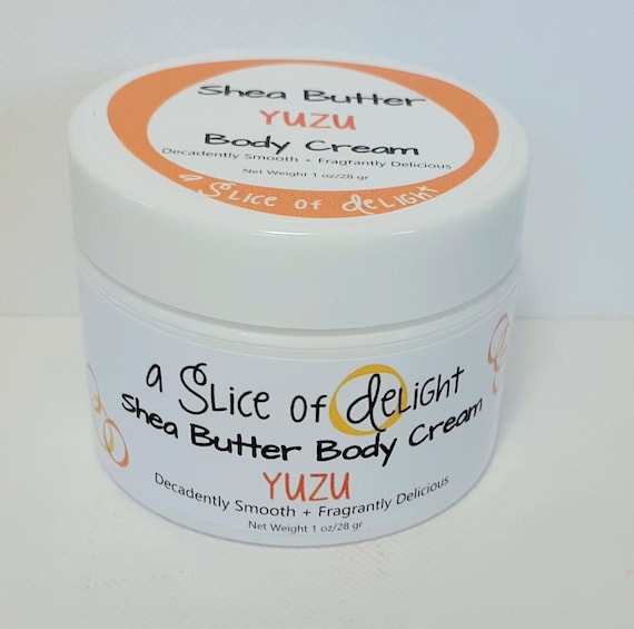 Yuzu Shea Butter Body Cream Body Cream Shea Butter Cream Etsy