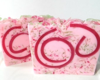 Rose Soap, Mothers Day Soap, Floral Soap, Spring Soap, Summer Soap, Gift for her, Glycerin Soap, Rose Scented Soap, Anniversary Gift