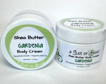 Gardenia Shea Butter Body Cream, Body Cream, Shea Butter Cream, Moisturizer, Gift for Her, Body Lotion, Hand Cream