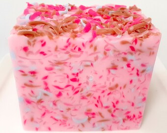 Cherry Blossom Soap, Valentines Day Soap,  Floral Soap,  Spring Soap, Mothers Day Soap