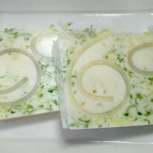 Gardenia Soap, Handmade Soap, Floral Soap, Spring Soap, Summer Soap, Teachers Gift, Vegan Soap. Glycerin Soap, Tropical scented image 4