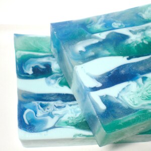 Ocean Mist Soap, Ocean Soap, Glycerin Soap, Shea Butter and Olive Oil Soap, Floral scented, Beach Soap,Nautical Soap, Sea Soap image 5