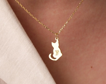 Custom Cat Necklace, Cat Mom Gifts, Gift For Cat Lover, Memorial Necklace, Handmade Jewelry, Personalized Gift, Gifts For Her, Birthday Gift